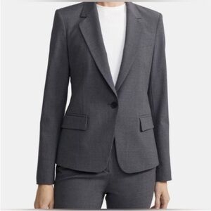 Charcoal gray Theory Gabe B Blazer size 4